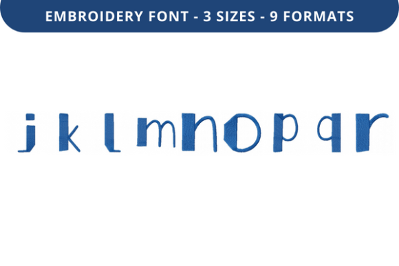 Book Chisels Font J to R: A Versatile Embroidery Choice