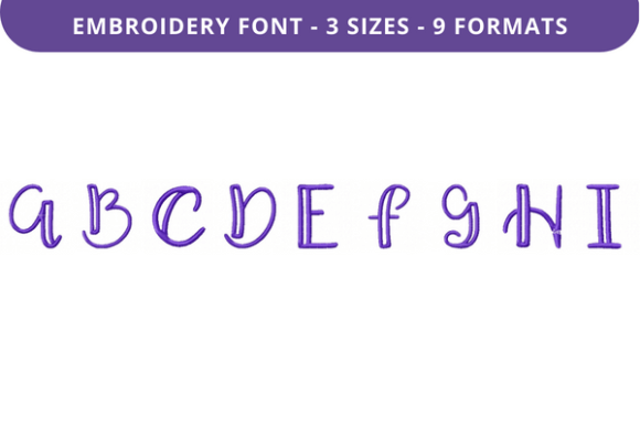 Boxed Sage Font: A Versatile Uppercase Embroidery Choice