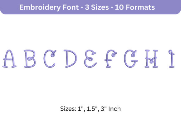 Charming BumbleBee Font a to I for Personalized Gifts