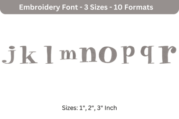Charming Pixie Font J to R for Personalized Gifts