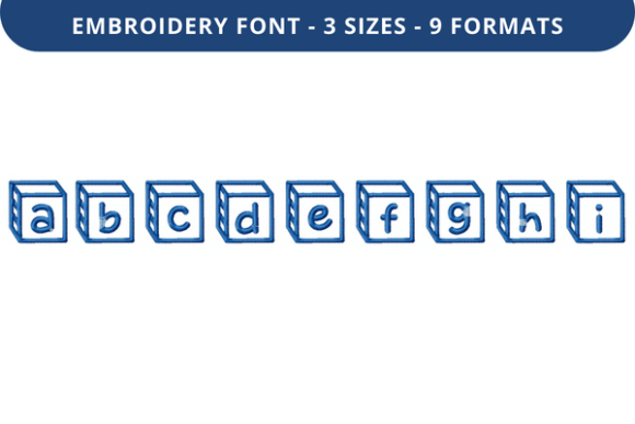 Corner Block Font a to I: A Review for Gift Creators