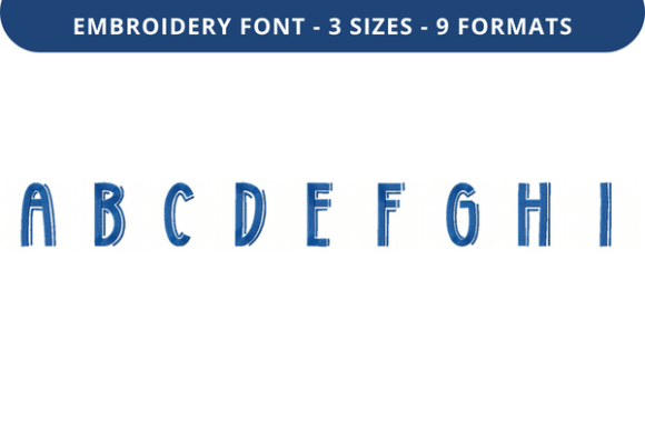 Explore Middle Right Font a to I for Seasonal Designs