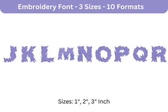 Fire Cat Font J to R: A Charming Embroidery Choice
