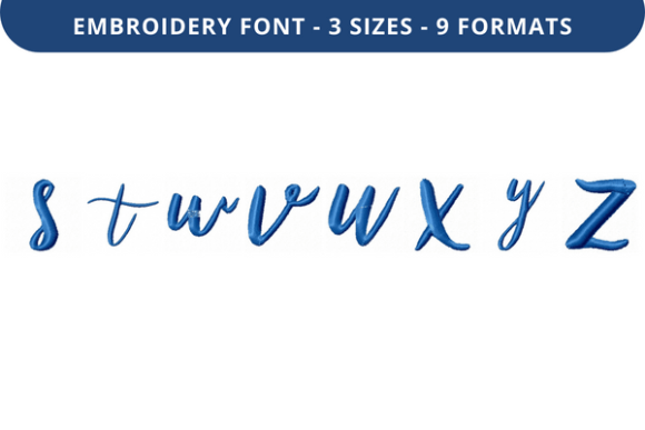 Review: Bethilda Font Lowercase S to Z