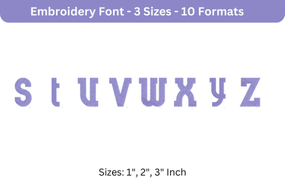 Review: Blue Plate Font Lowercase S to Z