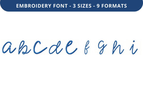Review: Melinoe Font a to I for Business Embroidery