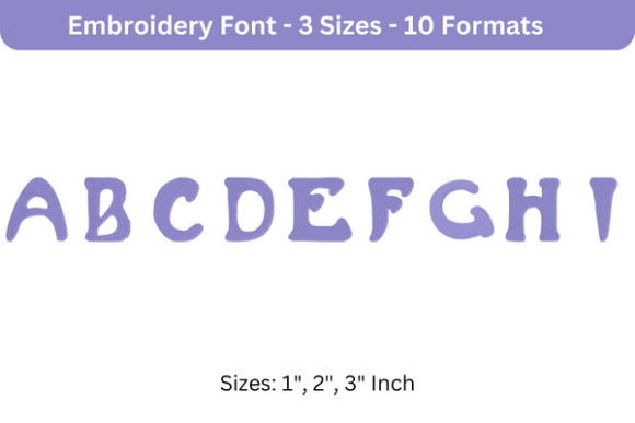 Review of Mucha French Font a to I