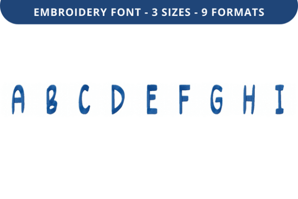 Review: Peeling Good Font Uppercase a to I