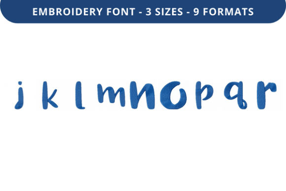 Tropic Berry Font: A Fresh Embroidery Choice